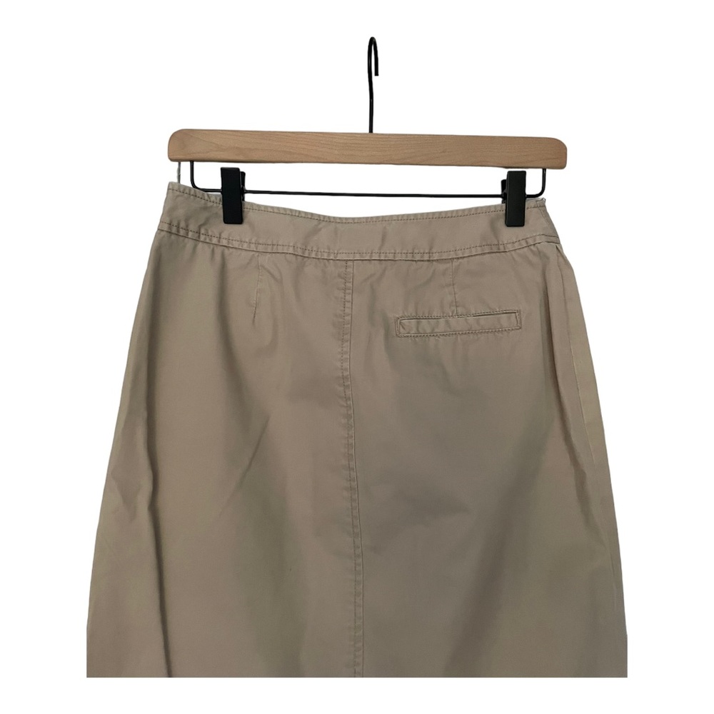Banana Republic tan 100% cotton skirt - Picture 5 of 12